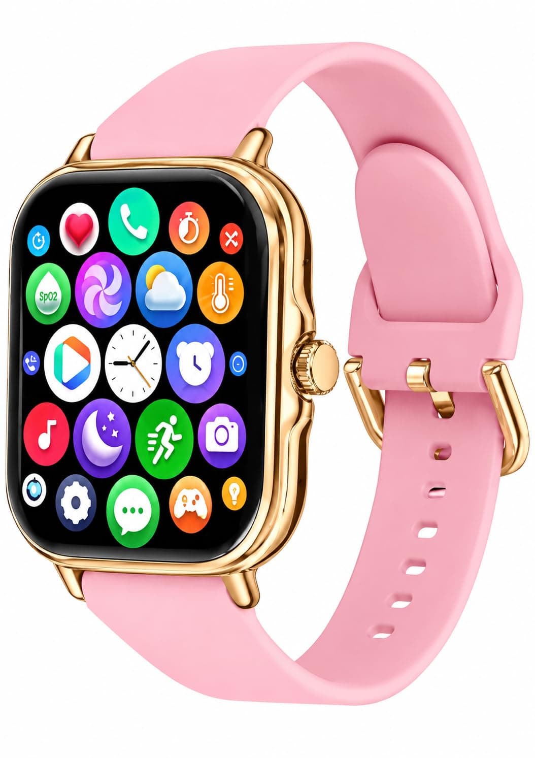 H6 Smartwatch Calling,Fitness,Heart Rate Tracking Kids Girls & Boys(Pink)