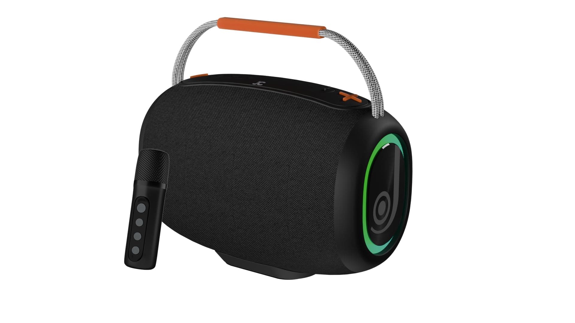 JUST CORSECA Sushi Bliss 30W Bluetooth Speaker with Mic & Karaoke | Portable Wireless Speaker with Powerful Bass | BT 5.4, 12H Playtime, FM, TF Card |...