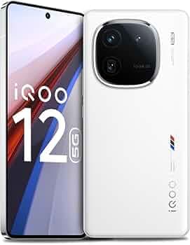 iQOO 12 5G (Legend, 16GB RAM, 512GB Storage) | India's 1st Snapdragon 8 Gen 3 Mobile Platform | India's only Flagship with 50MP + 50MP + 64MP Camera