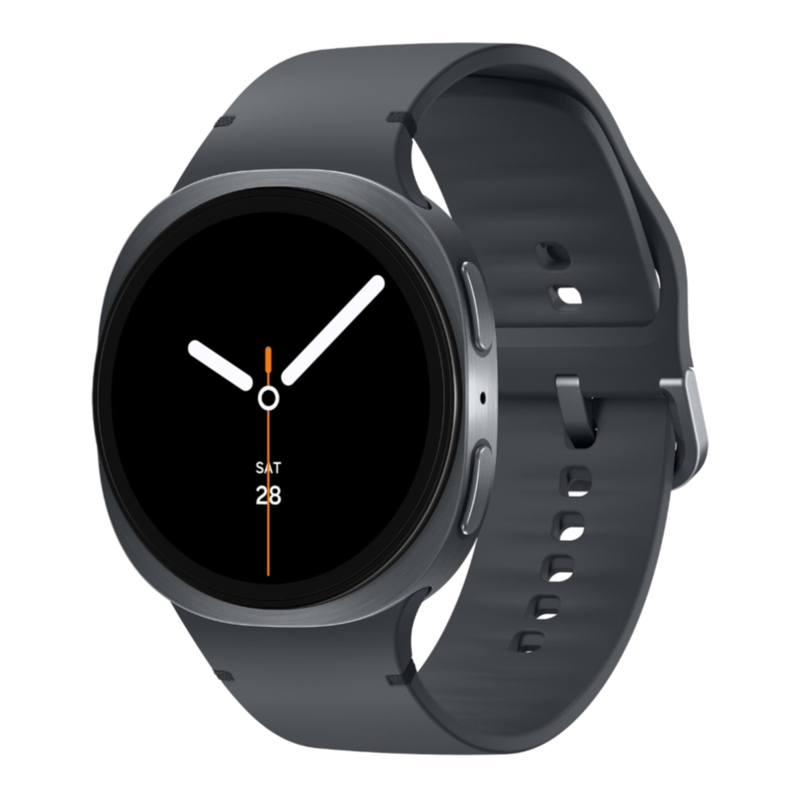 Samsung Galaxy Watch8 (44mm, LTE, Graphite) with 3nm Processor | Dual GPS | Sapphire Glass & Armor Aluminum | 5ATM & IP68 | BP, ECG, IHRN & Vascular Load Monitoring | Anti-oxidant Index