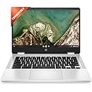 HP Chromebook x360 AMD 3015CE-4GB SDRAM/64GB eMMC Storage 14-inch (35.56 cm) Thin & Light 2-in-1 Laptop (Chrome OS/Backlit Ke