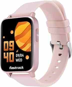 Fastrack Reflex Unisex Smartwatch,1.69" Large Display,SpO2,Women Health Monitor,10+ Sports Mode,5 ATM Water Resistance and Up to 7 Days Battery Life