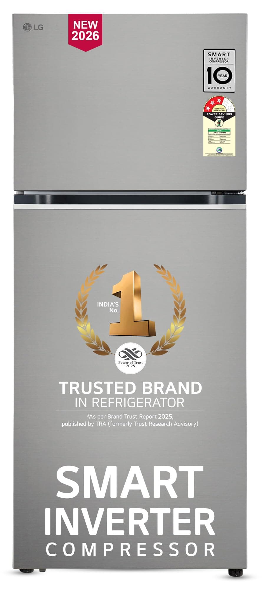 LG 398 L, 3 Star, Convertible, Smart Inverter, Frost-Free Double Door, Wi-Fi Enabled Refrigerator (GLT4036SNPZ, Shiny Steel, Multi Air Flow Cooling wi...