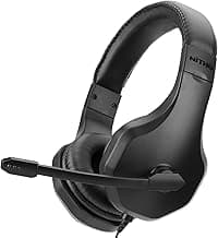 NiTHO NX120 GAMING HEADSET, Compatible with PC/PS4/Xbox One/Switch (PC Adapter Included)