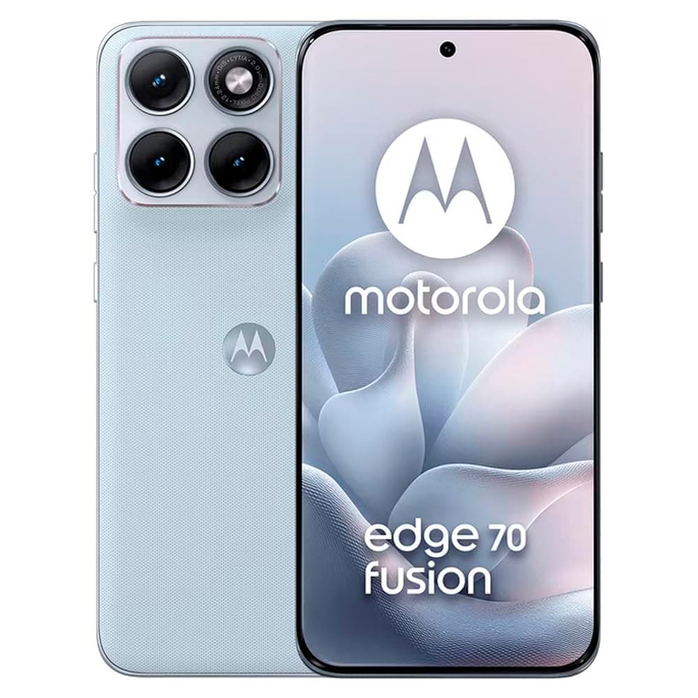 Motorola Edge 70 Fusion (Pantone Country Air, 8GB RAM, 256GB Storage) | Snapdragon 7s Gen 4 Processor | 7000mAh Battery | 50MP Sony LYTIA Camera | 6.8...
