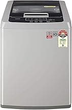 LG 7.5 Kg 5 Star Smart Inverter Fully-Automatic Top Load Washing Machine (T75SKSF1Z, Middle Free Silver, TurboDrum | Smart Motion)