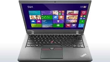 (Refurbished) LENOVO THINKPAD T450 (Core i5 5th GEN/ 8GB RAM/ 256GB SSD/ WEBCAM/ 14''/ WIN-10 PRO)