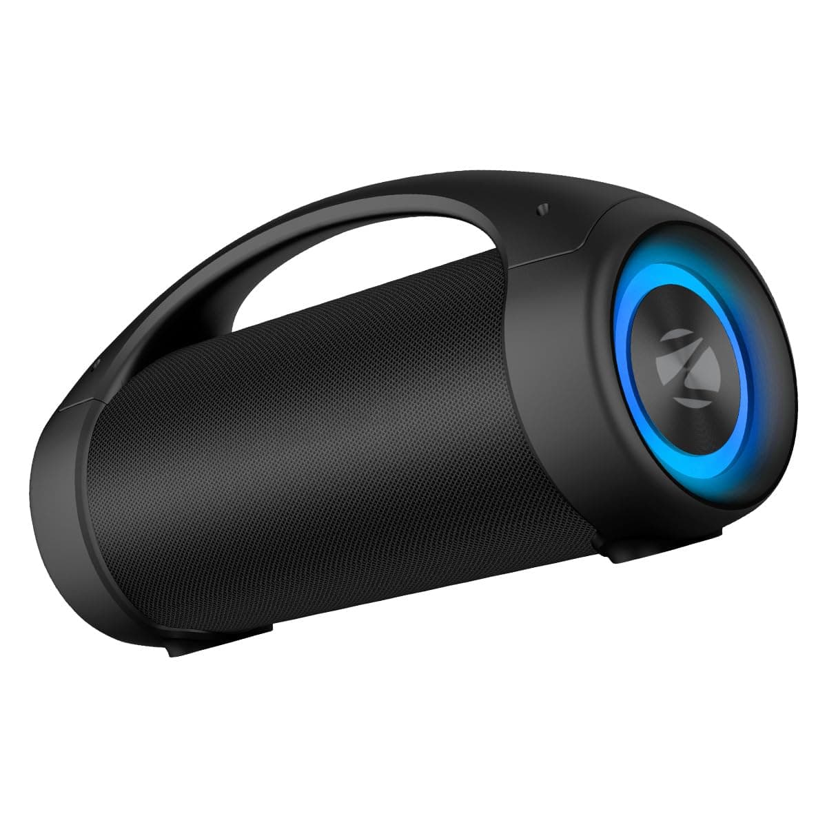 Zebronics Sound Feast 400 Bluetooth v5.0 Portable Speaker with 60W Output, 11 Hours Backup, Voice Assistant, TWS, IPX5 Waterproof, Call Function, RGB Light, AUX, USB, FM Radio and Type C