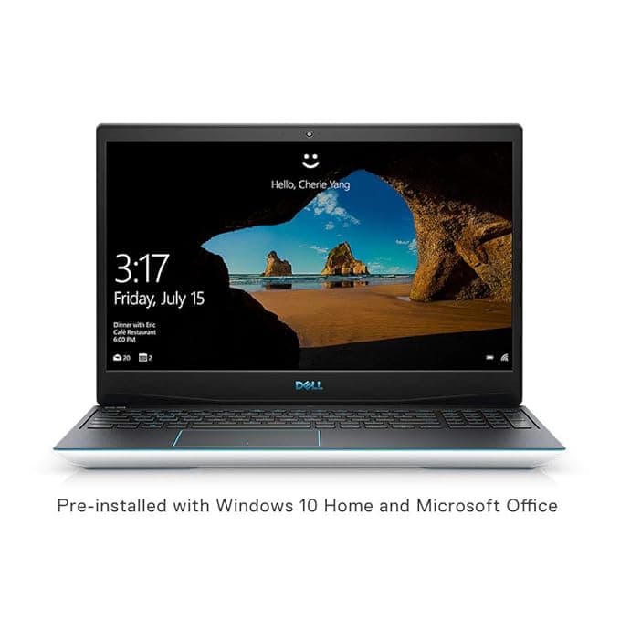 Dell Gaming-G3 3590 15.6-inch FHD Laptop (9th Gen Core i5-9300H/8GB/512GB SSD/Windows 10 + MS Office/3GB NVIDIA 1050 Graphics/White) Laptops