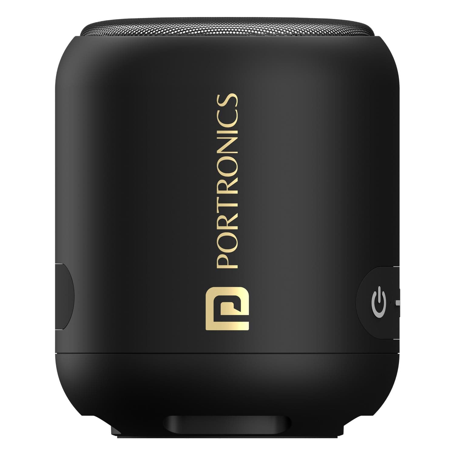 Portronics SoundDrum 1 10W TWS Portable Bluetooth 5.0 Speaker with Powerful Bass, Inbuilt-FM & Type C Charging Cable Included(Black)