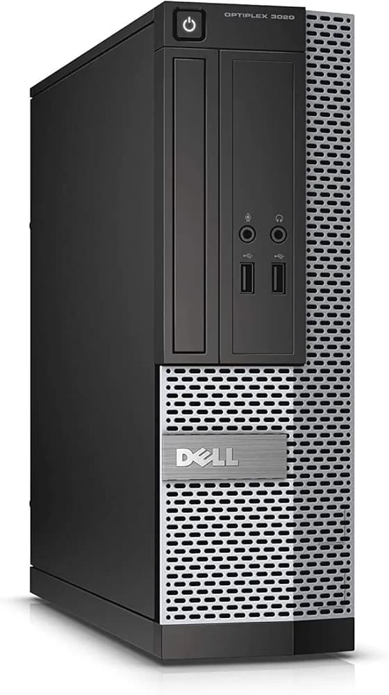 (Renewed) Dell Optiplex 3020 Desktop (Intel Core i3/16 GB RAM / 2TB HDD/ Windows 10 Pro, MS Office/USB, Ethernet), Black