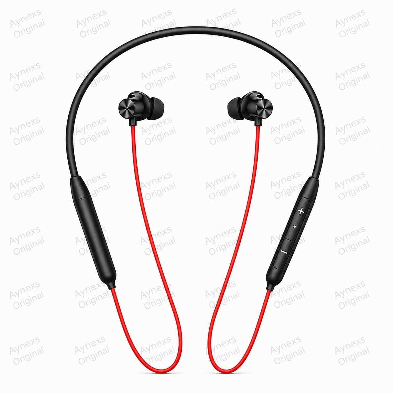 Original Earphone for OnePlus Z2 ANC Neckband Bluetooth with Lightweight Comfortable (Red) (Neckband Z2)