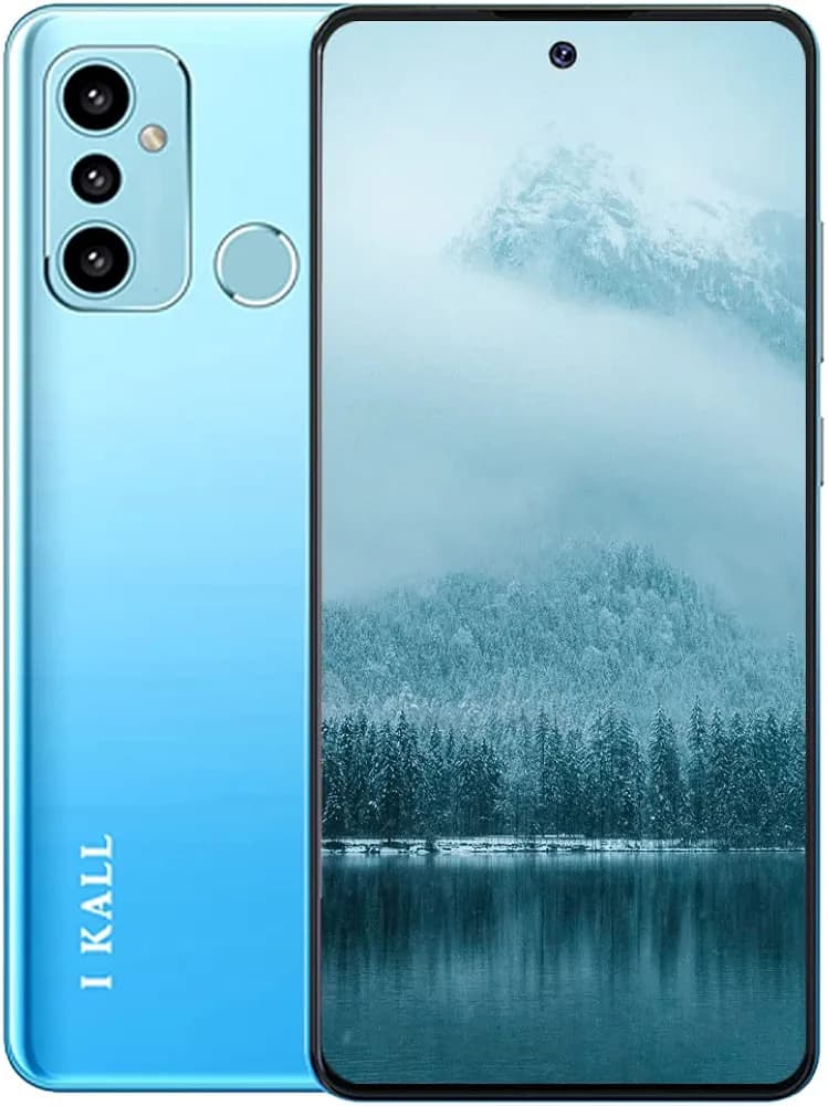 IKALL Z18 4G Smartphone with 6.82 Inch HD+ Display (Android 10.0) (Dual SIM, 4GB RAM) (Sky Blue)
