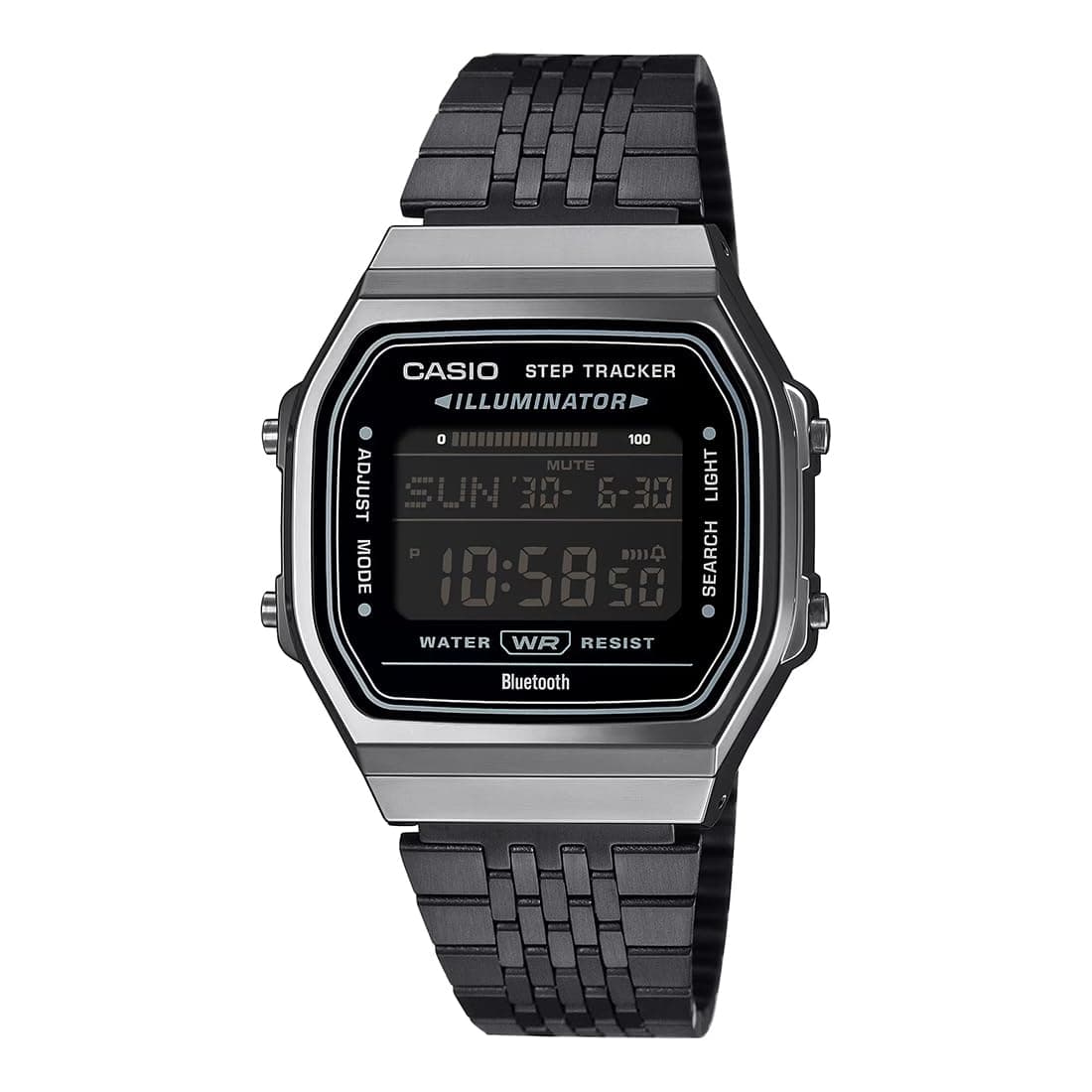 Casio Vintage Bluetooth Digital Black Dial Unisex ABL-100WEGG-1BDF (D367)