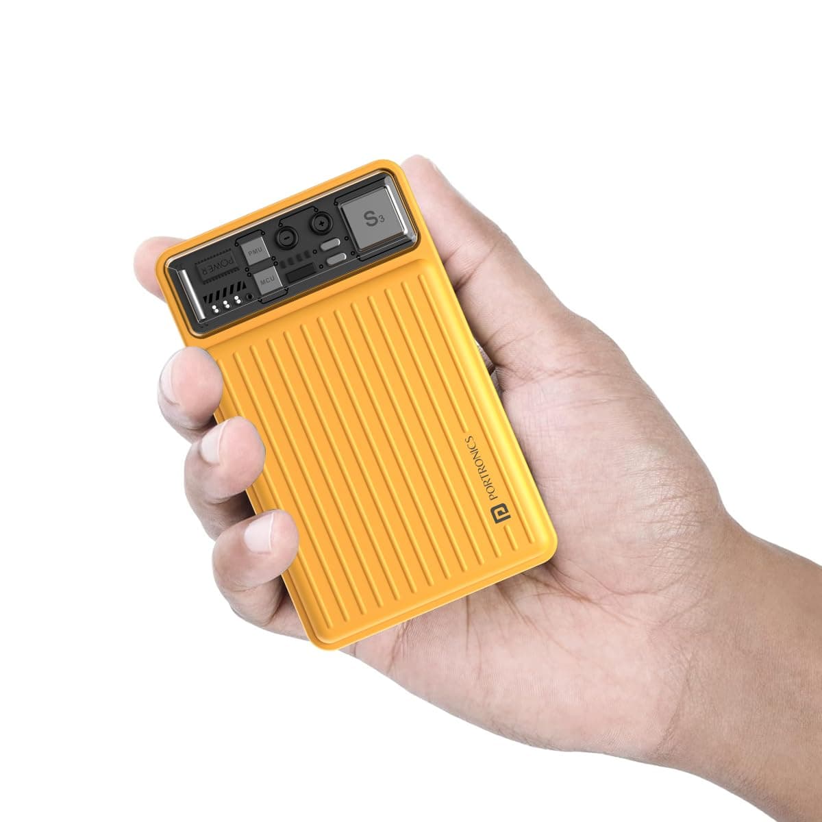 Portronics Luxcell Mini 20K Advanced 20000 mAh Smallest Power Bank with 22.5W Max Output, LED Indicator, Mach USB-A Output, Type C PD Output, Type C I...