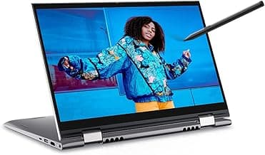 Dell Inspiron 5410 2021 Intel Core i3-1125G4 14 inches 2in1 Touch Screen Laptop, 8Gb RAM, 512Gb SSD, FHD Display, Windows 10 + MSO, Backlit KB + FPR +