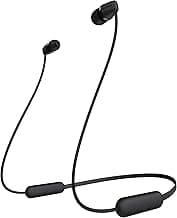 (Renewed) Sony WI-C200 Wireless Bluetooth In Ear Headphone with Mic (Black)