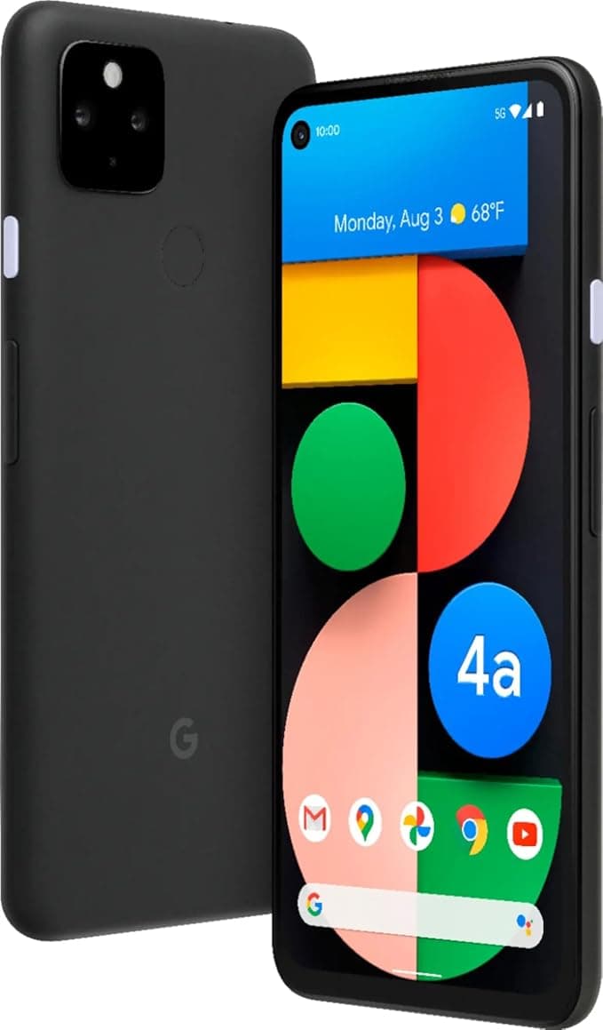 Google Pixel 4a 5G (Just Black, 6GB RAM, 128GB Storage)