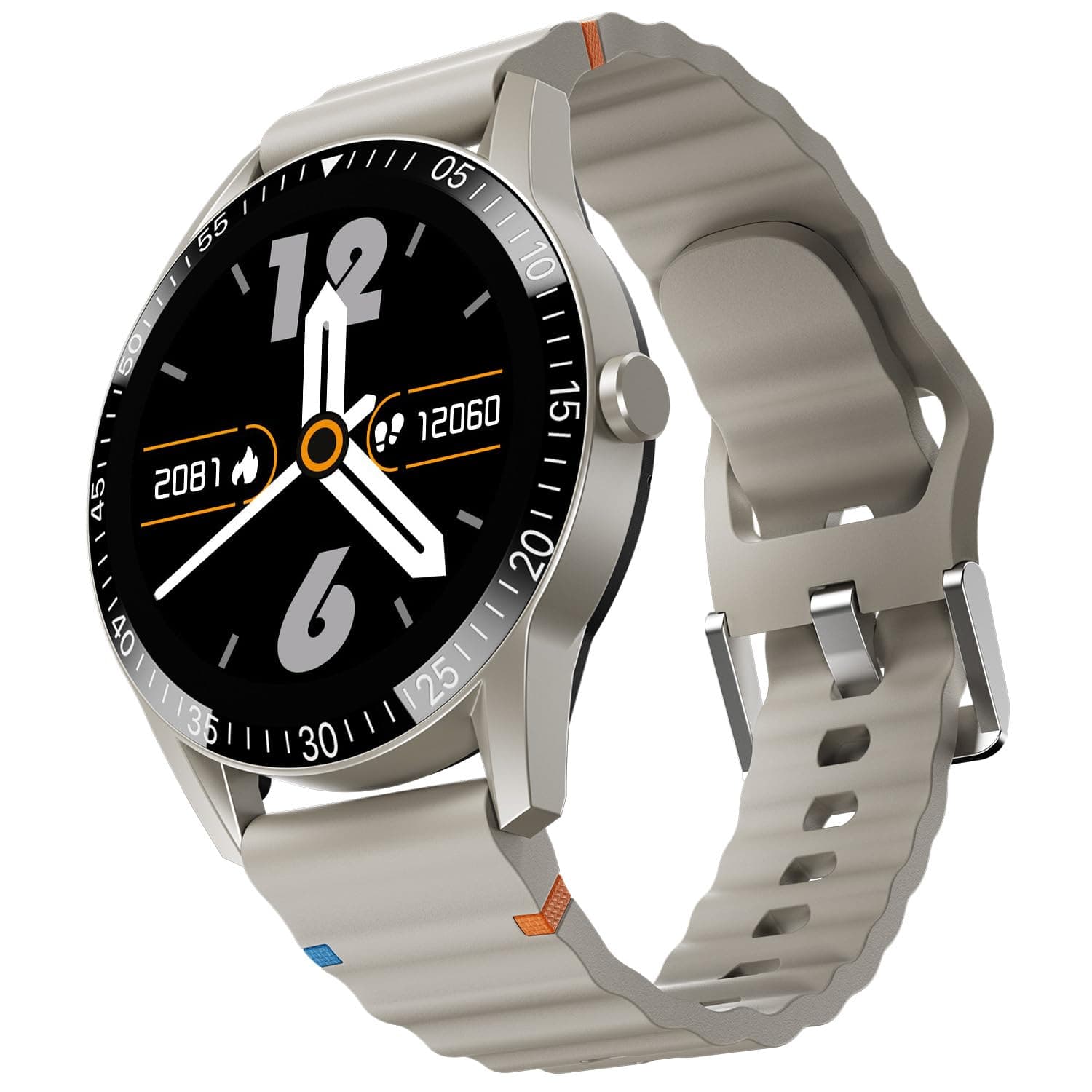 Fire-Boltt Talk Bluetooth Calling Smartwatch, 1.39" TFT Display with Dual Button, Hands On Voice Assistance, 120 Sports Modes, in Built Mic & Speaker ...