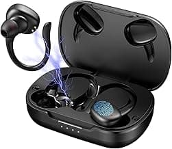 Newly Launched EDYELL® Overhook C12 True Wireless Earbuds/Earphones/in-Ear TWS Stereo Headphones with Advanced Bluetooth V5.1 IPX7 Trusted Waterproof 