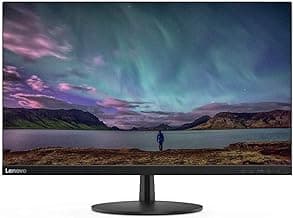 Lenovo 68.5 cm (27-inch) FHD IPS Panel Near Edgeless Monitor with 16:9 Aspect Ratio, 75Hz, Anti Glare, 4ms, VGA, HDMI, AMD FreeSync, TUV Certified Eye