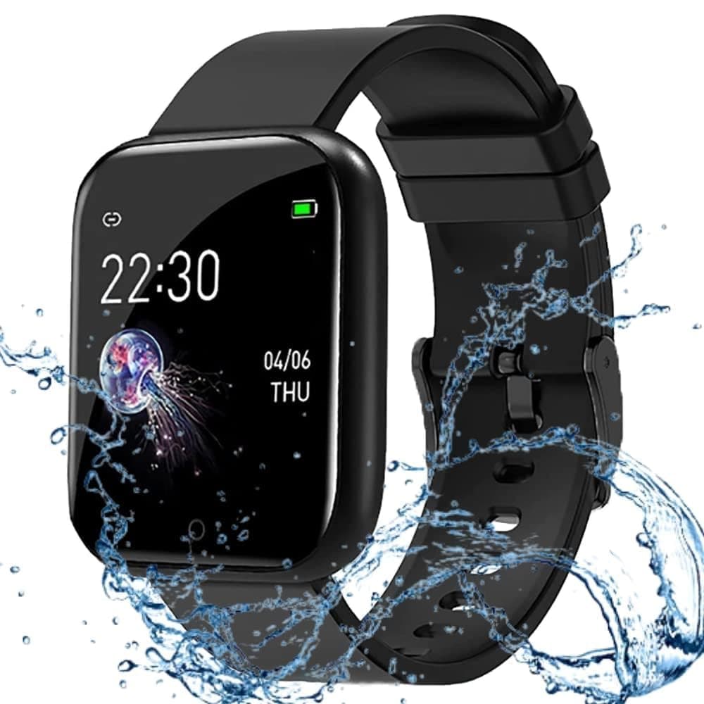 MARVIK Smart Watch for Kids, Men, Boys, Girls, and Women, ID116 Plus 2024, Latest for Android and iOS Phones, IP68 Waterproof with Daily Activity Trac...