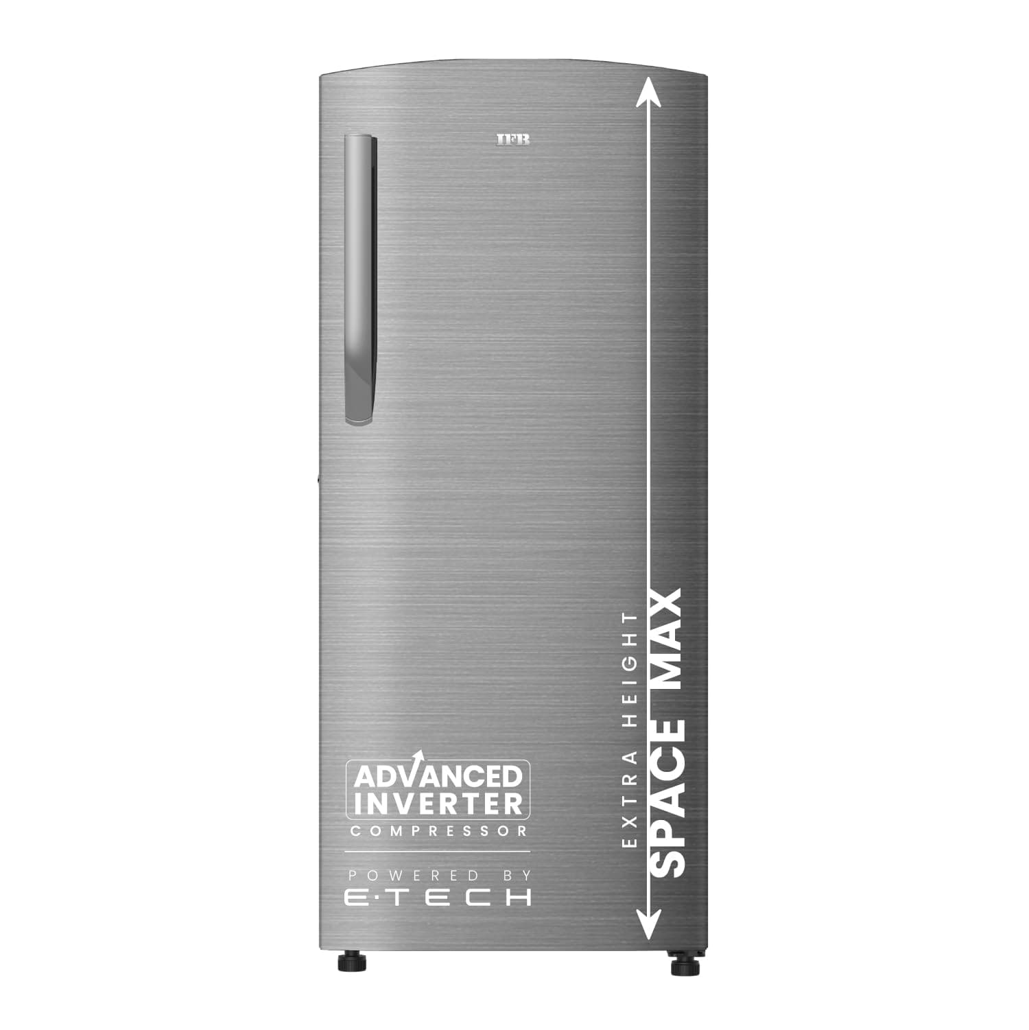 IFB 197L 5 Star Direct-Cool Single Door Refrigerator with Advanced Inverter Compressor (2024, IFBDC-2235DBSE, Brush Grey) Extraordinary Storage with H...