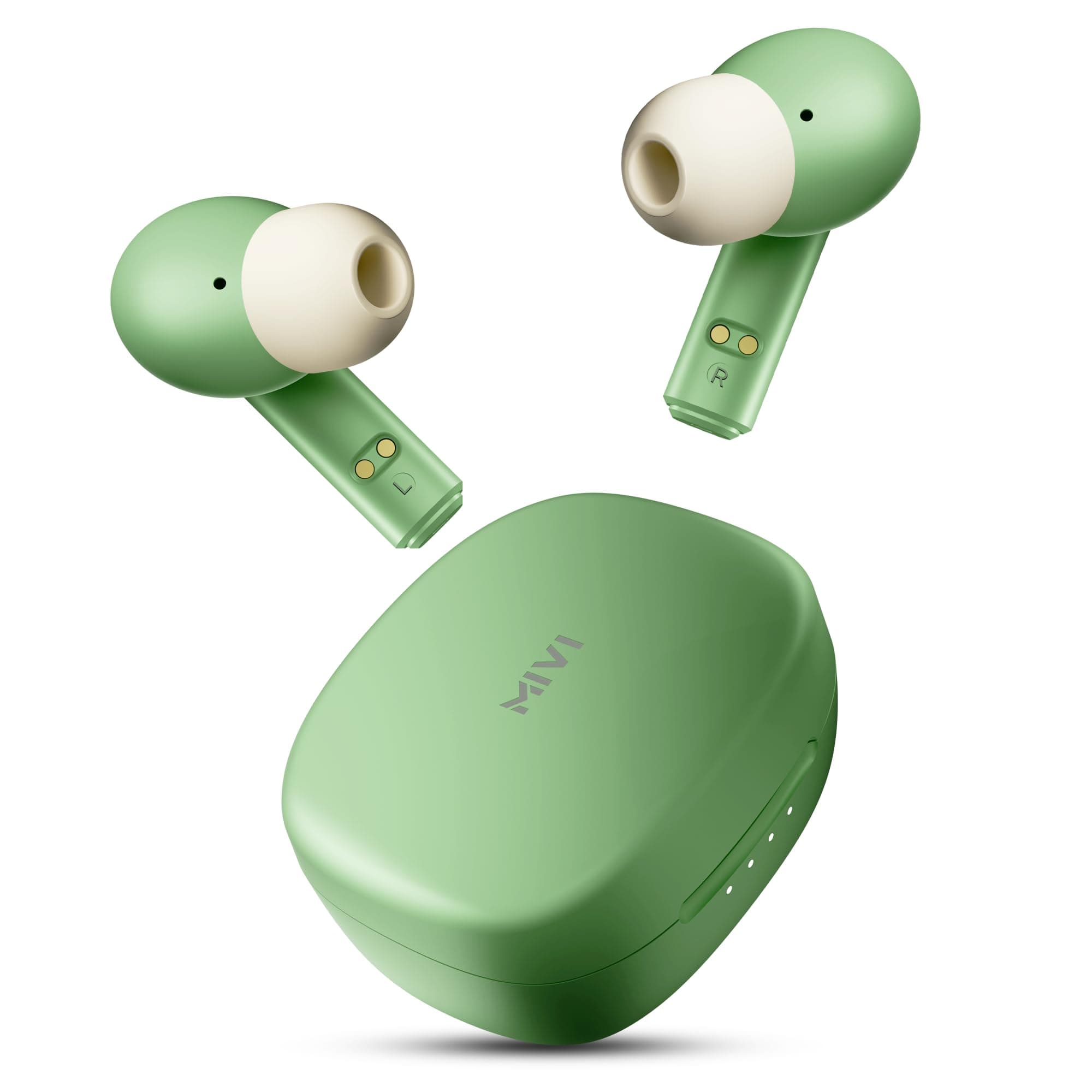 Mivi DuoPods C1 [New Launch] HD Call Clarity Ear Buds Wireless | Longer Playtime | 13mm Bass Drivers | Low Latency for Best Gaming Experience | Type-C...