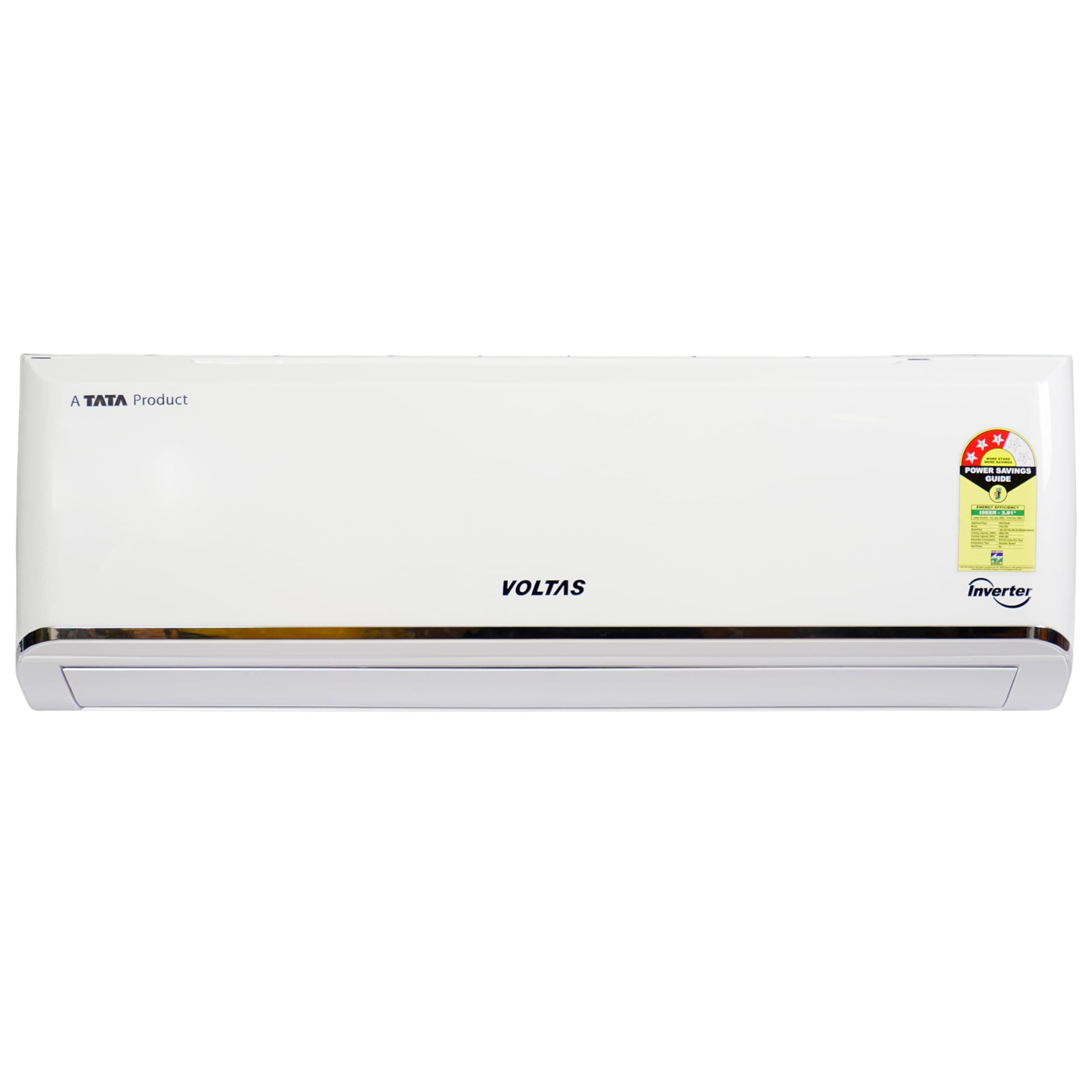 Voltas 1.5 Ton 3 Star Inverter Split AC (Copper, 4-in-1 Adjustable Mode, Anti-dust Filter, 2024 Model, 183V VECTRA ZEN SILVER, White)