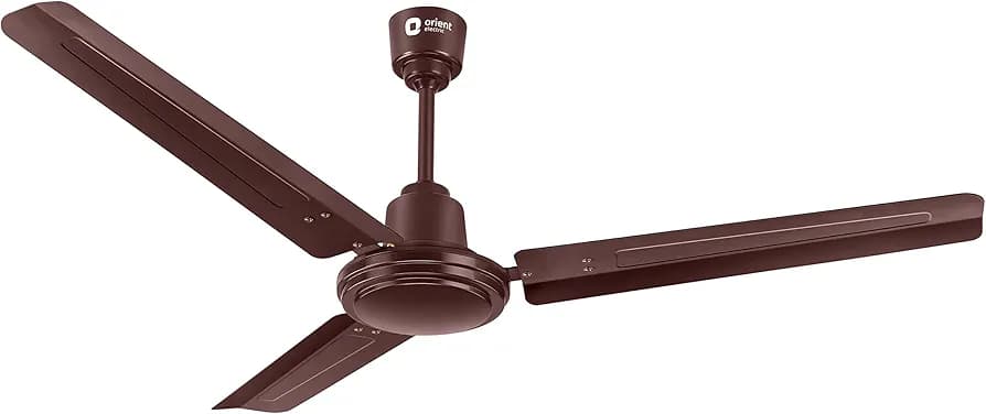 Orient Electric Falcon 400 1200MM High speed Ceiling fan for your home with corrosion free tangential blades | 5 year warranty (Brown, Pack of 1)