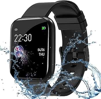 CYRFO M1 Smart Watch for Kids Men Boys Girls Women ID116 Plus 2023 Latest for Android and iOS Phones IP68 Waterproof Activity Tracker with Touch Color...