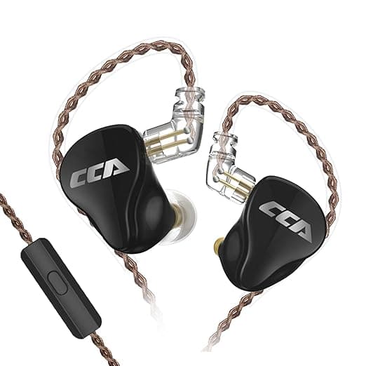 Better CCA CA16 1DD+7BA High-Performance Resin Cavity Wired HiFi in Ear Monitor Earbuds/Headphone/Earphone with 0.75 mm C Pin Gold Plated Detachable C