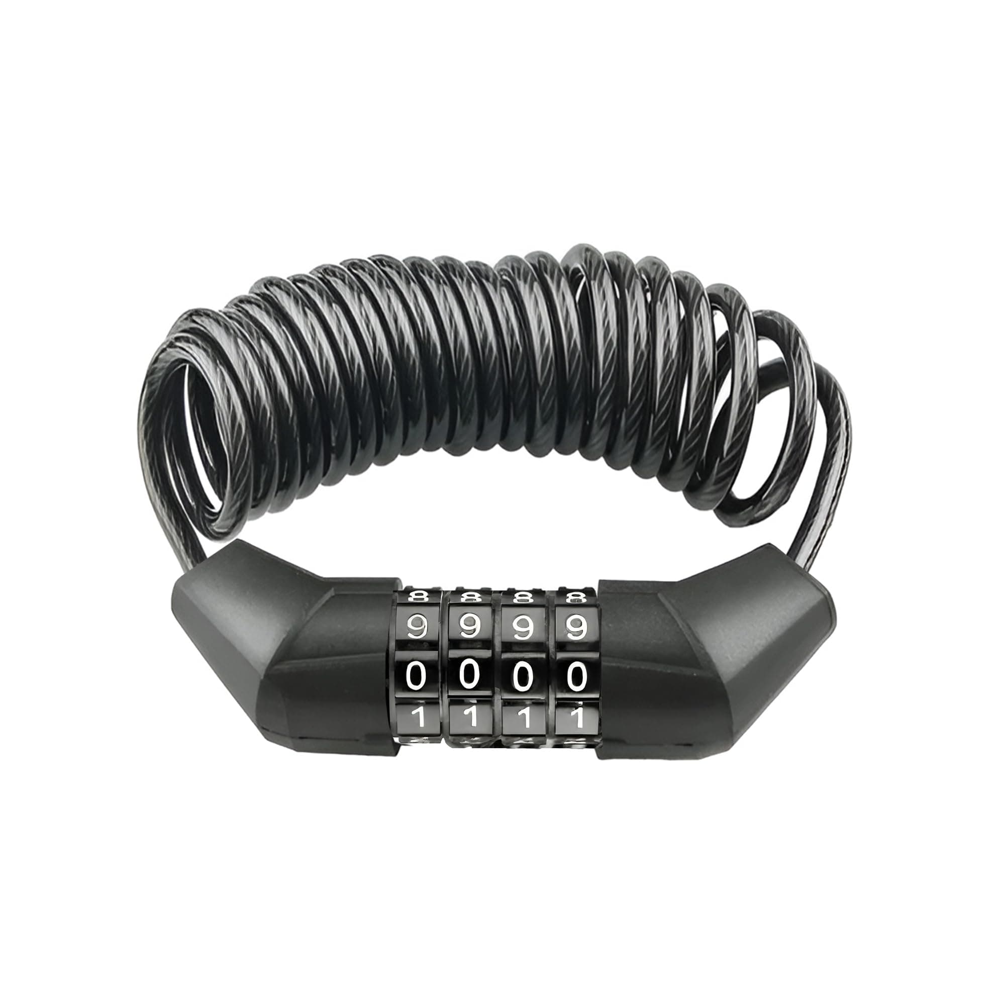 AUTOGUYS CL-3 Heavy Duty Wire Cable Lock Anti Theft Lock for Multipurpose use for Bike, Cycle Lock, Helmet Lock (Multicolour)