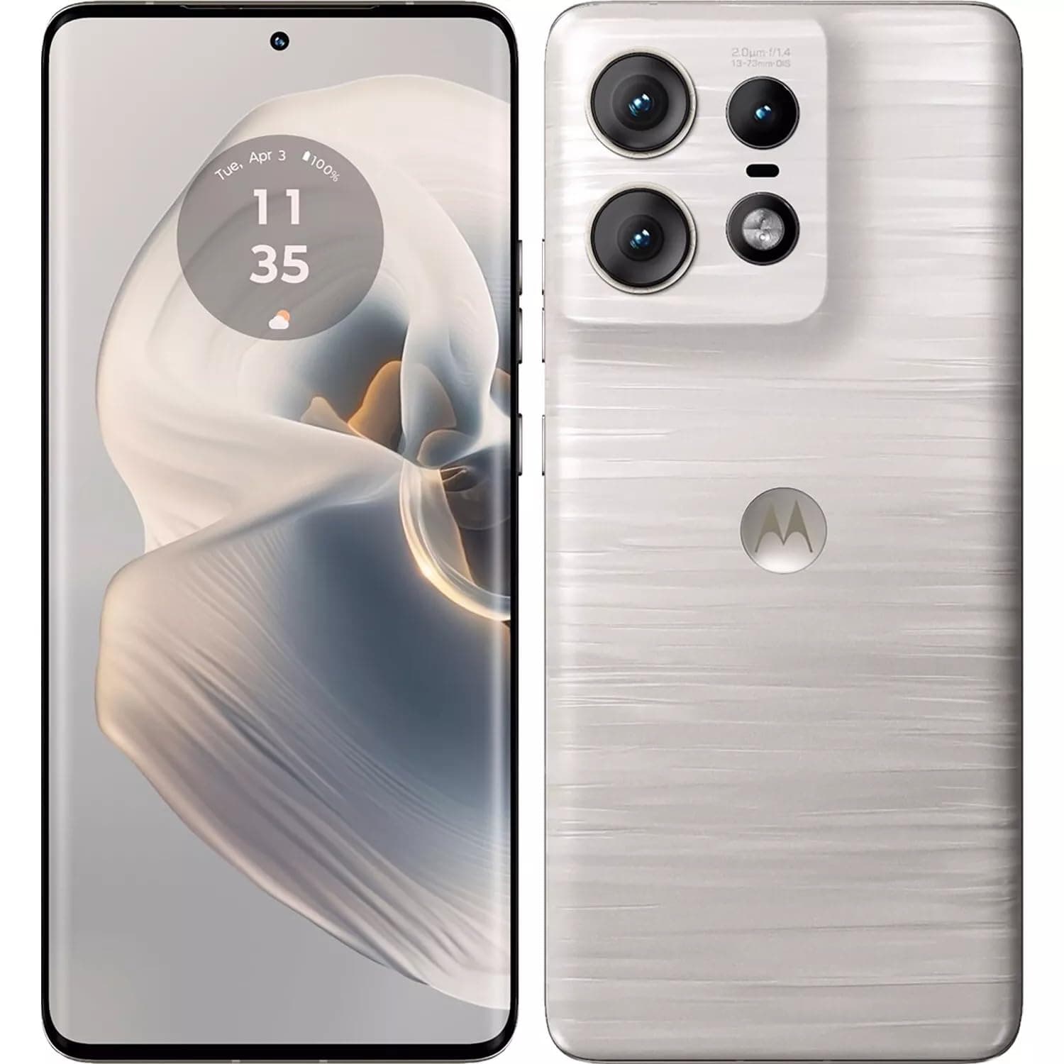 Motorola Edge 50 Pro 5G with 125W Charger (Moonlight Pearl, 256 GB) (12 GB RAM)
