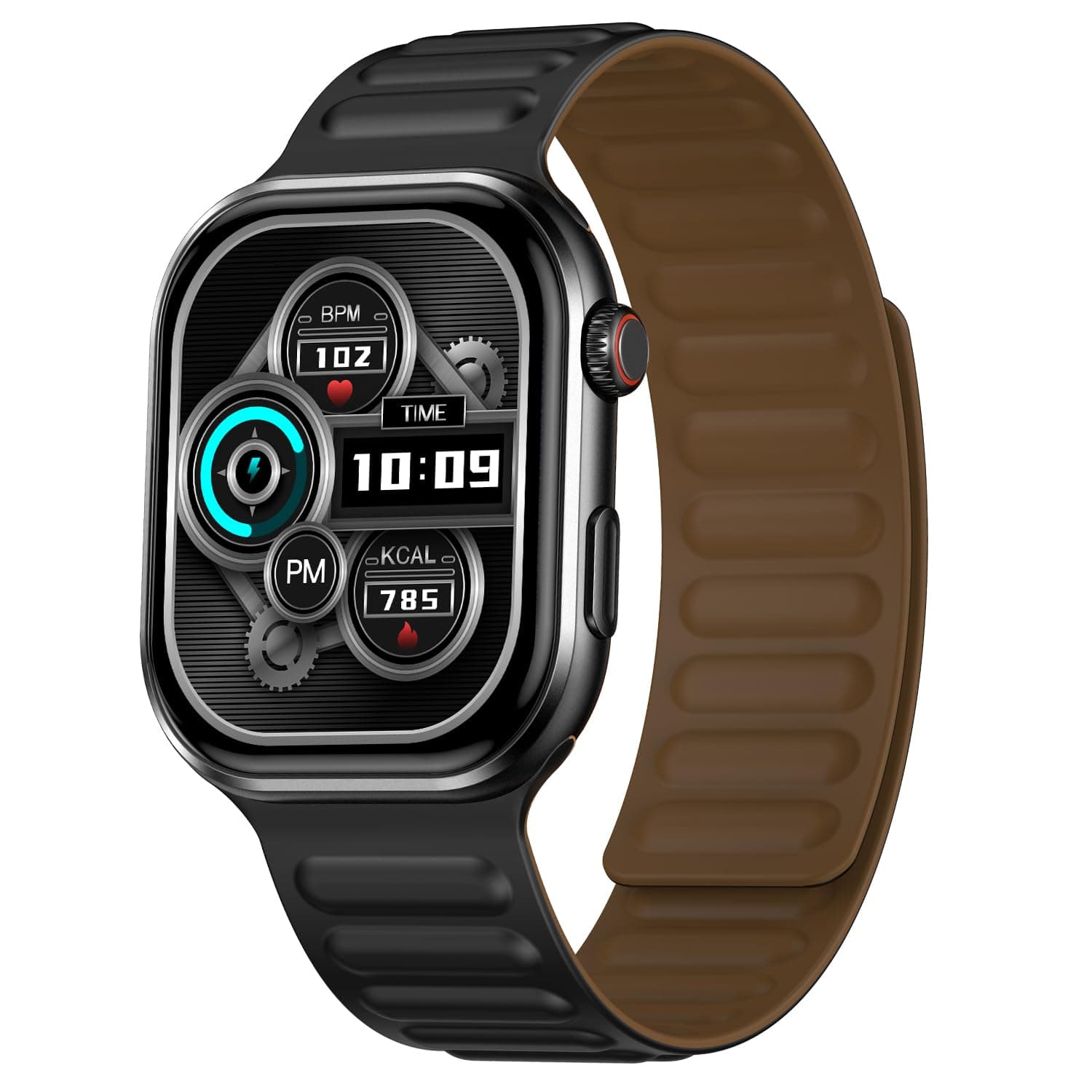 Fire-Boltt Brillia Smart Watch with 51.3mm (2.02 inch) AMOLED Display, Bluetooth Calling, SpO2, Heart Rate Monitoring, 120+ Sports Modes (Brillia Pro,...