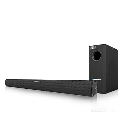 Blaupunkt SBWL03 250W 2.1 Channel Dolby Soundbar with Wireless Subwoofer, HDMI ARC Connectivity and Adaptive EQ Modes Soundbar Speakers