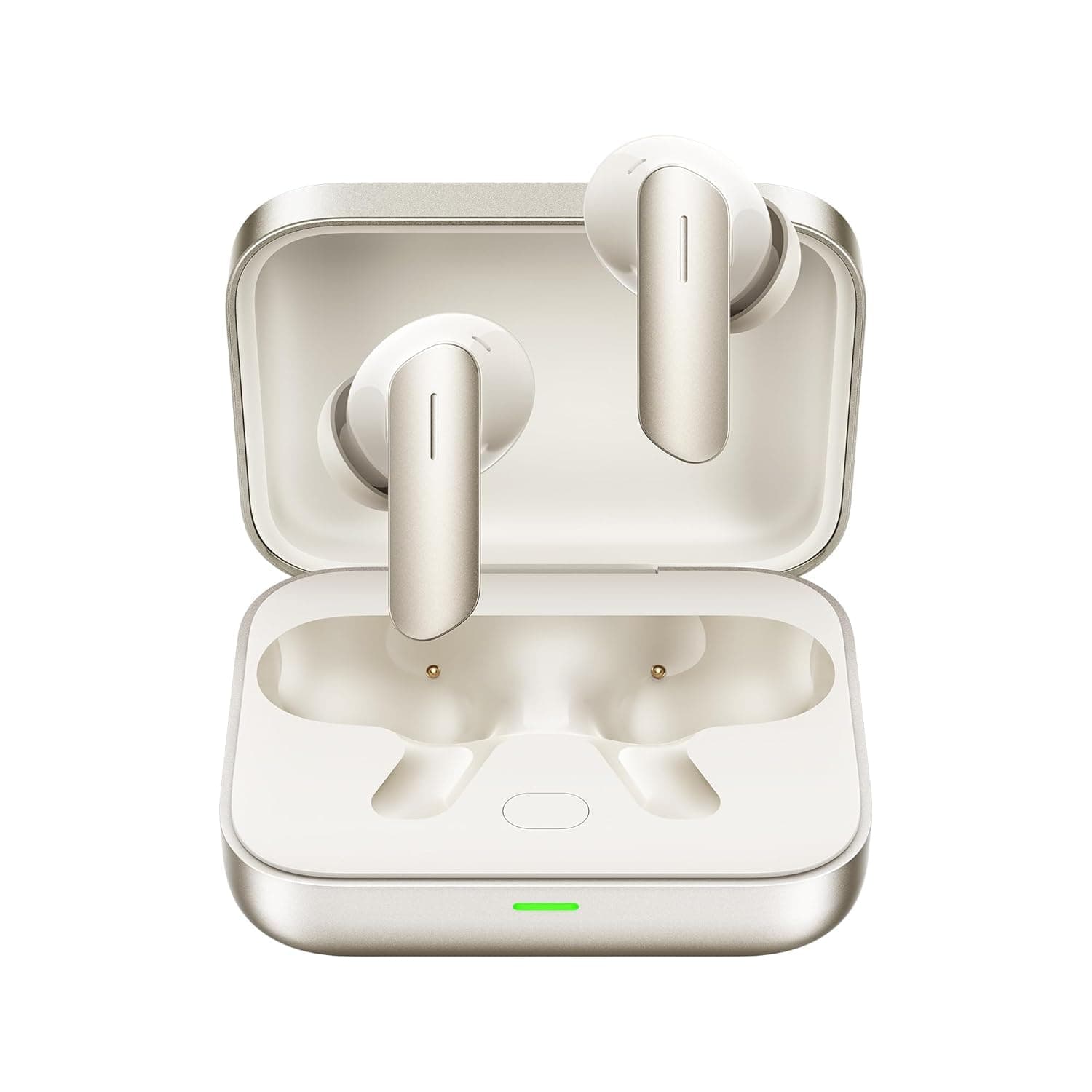 Original Wireless Earbuds for Realme Buds Air 7, with Deep Bass 12.4mm Drivers, 52dB Active Noise Cancellation, Ultra-Fast Type-C Charging Case (Ivory...