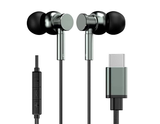 in-Ear Headphones Earphones for Xiaomi Redmi 9 Earphone Original Wired Stereo Deep Bass Hands-Free Headset Earbud with Built in-line Mic, Call Answer/End Button, Music Jack (R1H)