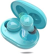 EDYELL® C5M True Wireless Earbuds/Earphones/in-Ear TWS Stereo Headphones with Advanced Bluetooth V5.0 IPX7 Trusted Waterproof Extra-Long Playtime, Bui