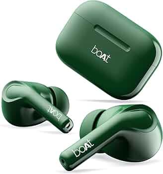 (Refurbished) boAt Airdopes 161 in Ear Earbuds(Olive Green)