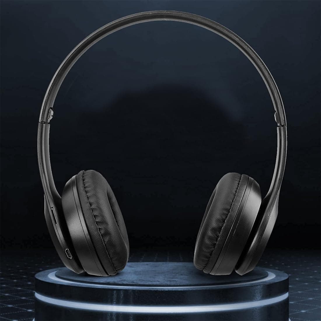 Wanzhow Wireless Over-Ear Bluetooth Headphones with Mic, Deep Bass, TF Card Slot & Foldable Headband