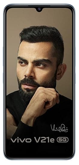 Vivo V21e 5G (Sunset Jazz, 8GB RAM, 128GB Storage) Without Offers Smartphones
