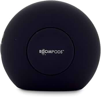 Boompods Doubleblaster BP-DBBTR Wireless Bluetooth Portable Bass Speaker (Black)