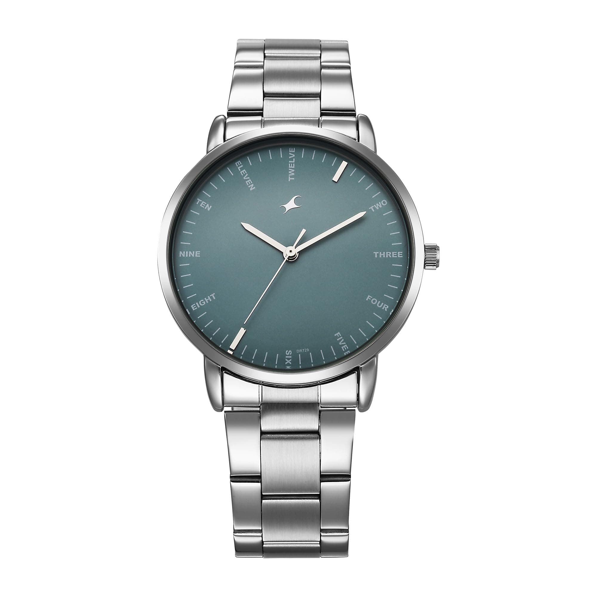 Fastrack Stunners X Special Edition Quartz Light Blue Dial Leather Analog Watch for Men