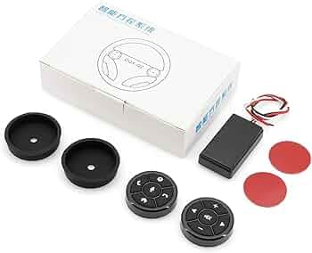 Turnvolt Universal Stereo Steering Buttons/Steering Mounted Audio Controls Compatible with Tata, Hyundai, Suzuki and Mahindra Cars