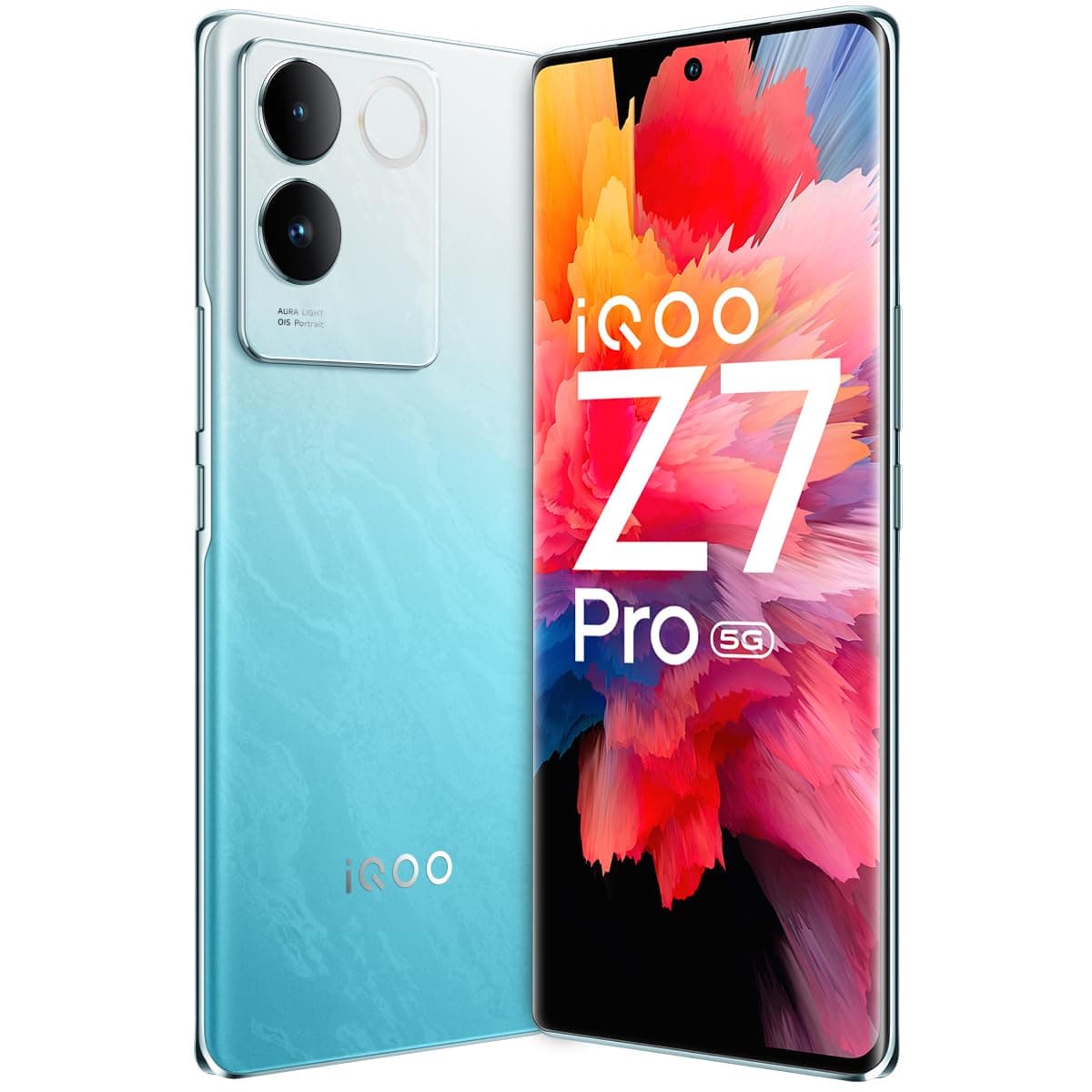 iQOO Z7 Pro 5G (Blue Lagoon, 8GB RAM, 256GB Storage) | 3D Curved AMOLED Display | 4nm MediaTek Dimesity 7200 5G Processor | 64MP Aura Light OIS Camera...