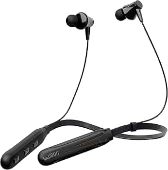 UBON CL-4320 Wireless Neckband Bluetooth v5.1, 40 Hours Playtime,10 mtrs. Connection Distance with 300 Hours Standby time.