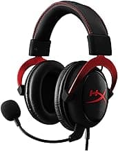 (Renewed) HyperX Cloud II Gaming Headset for PC,Xbox One,PS4 - Red (KHX-HSCP-RD)