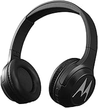 Motorola Escape 210 Bluetooth Wireless Over Ear Headphones with Mic (Black)