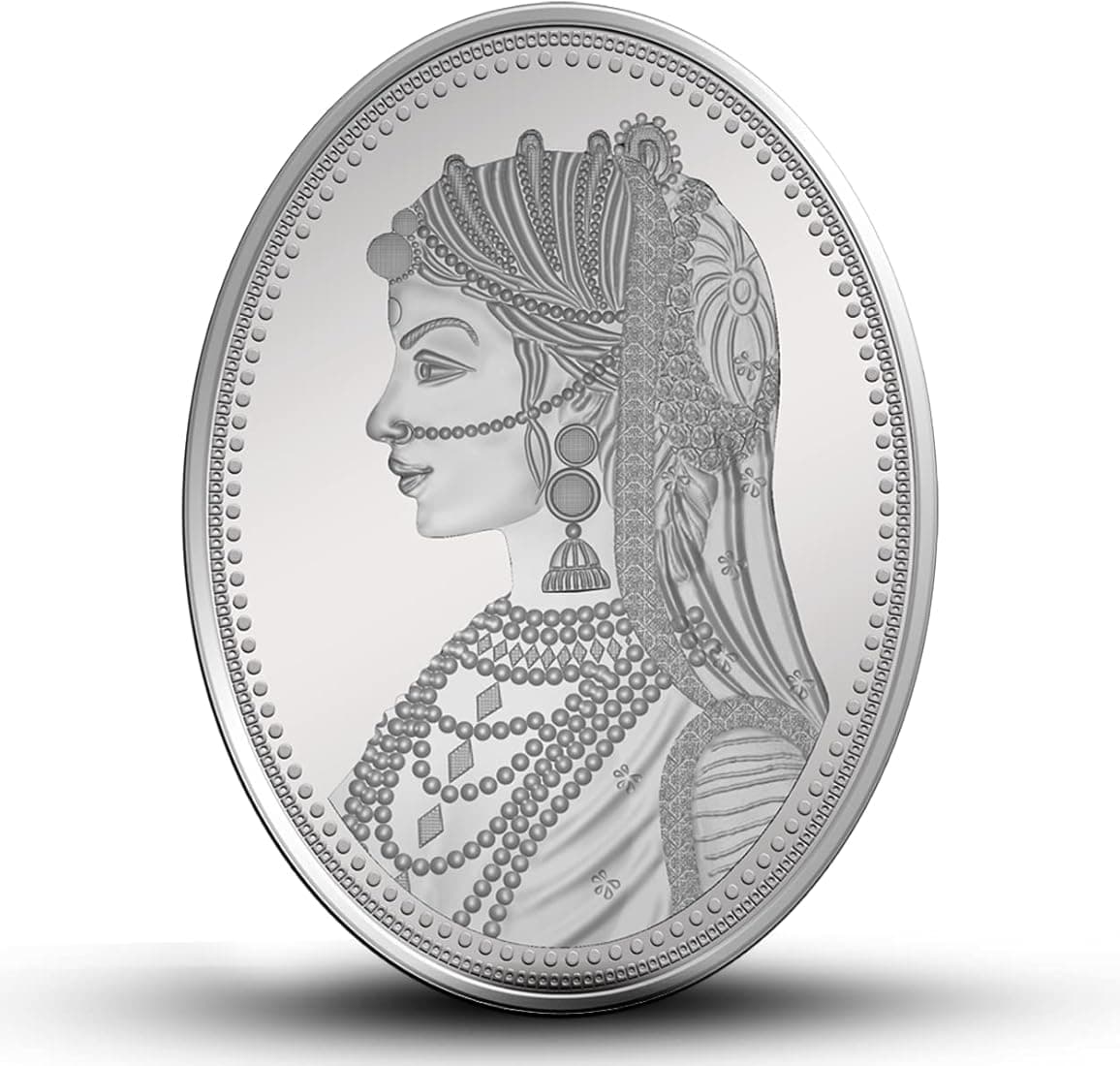 MMTC-PAMP 999.9 Rani 50 gm Silver Coin